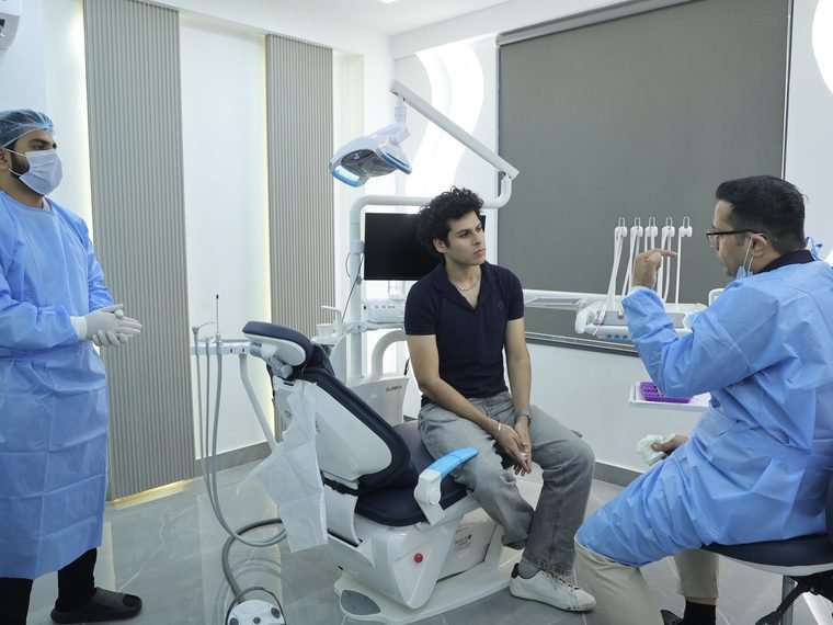 Dedicated implant suite at Carat Smiles dental clinic, Greater Kailash